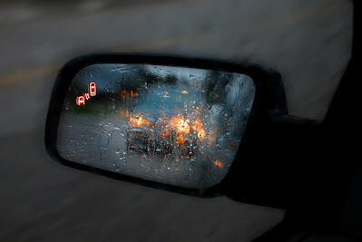 vehicle safety equipment-blind spot detection