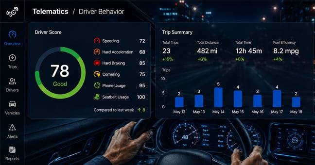 Telematics-Driver-Behavior-Data