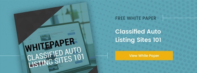 Classified Auto Listing Sites White Paper